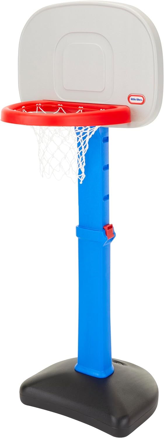 Little Tikes Easy Score Basketball Set, Blue, 3 Balls - Amazon Exclusive, 23.75 x 22 x 61 inches