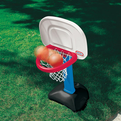 Little Tikes Easy Score Basketball Set, Blue, 3 Balls - Amazon Exclusive, 23.75 x 22 x 61 inches